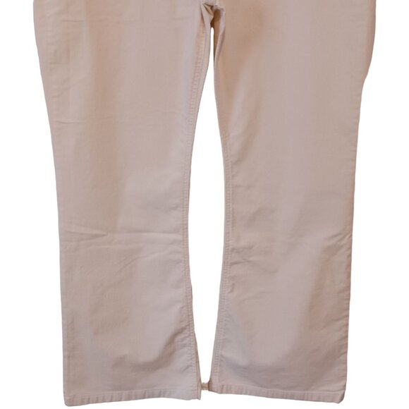NEW GAP High Rise Corduroy‎ '70s Flare Pants in Ivory Beige, Size 18 - Picture 5 of 12